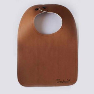Leater bib for baby